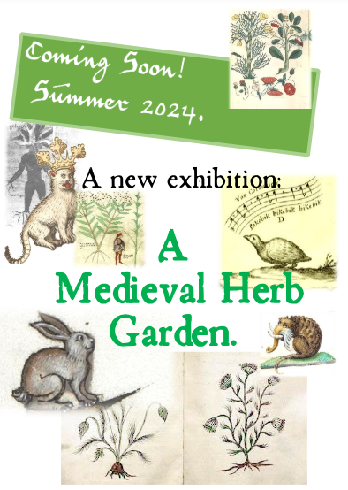 Medieval Herb Garden – opening soon!